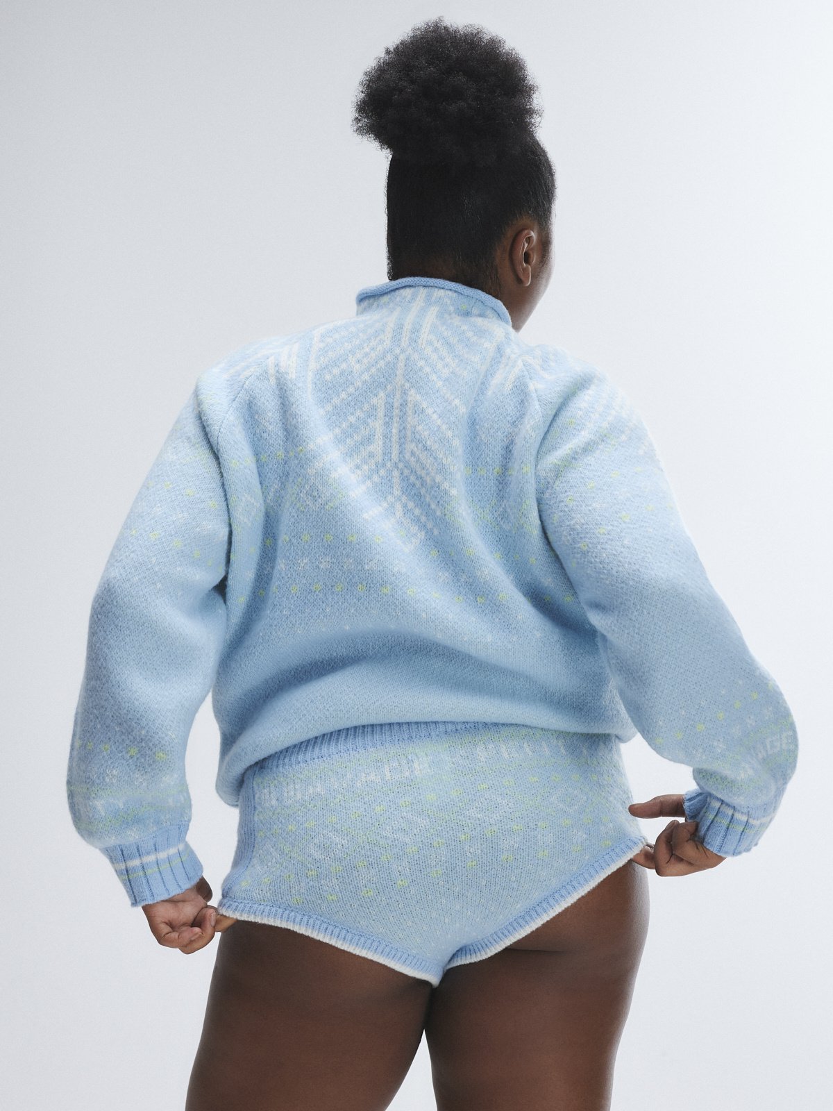 Frost Smitten Knit Booty Short