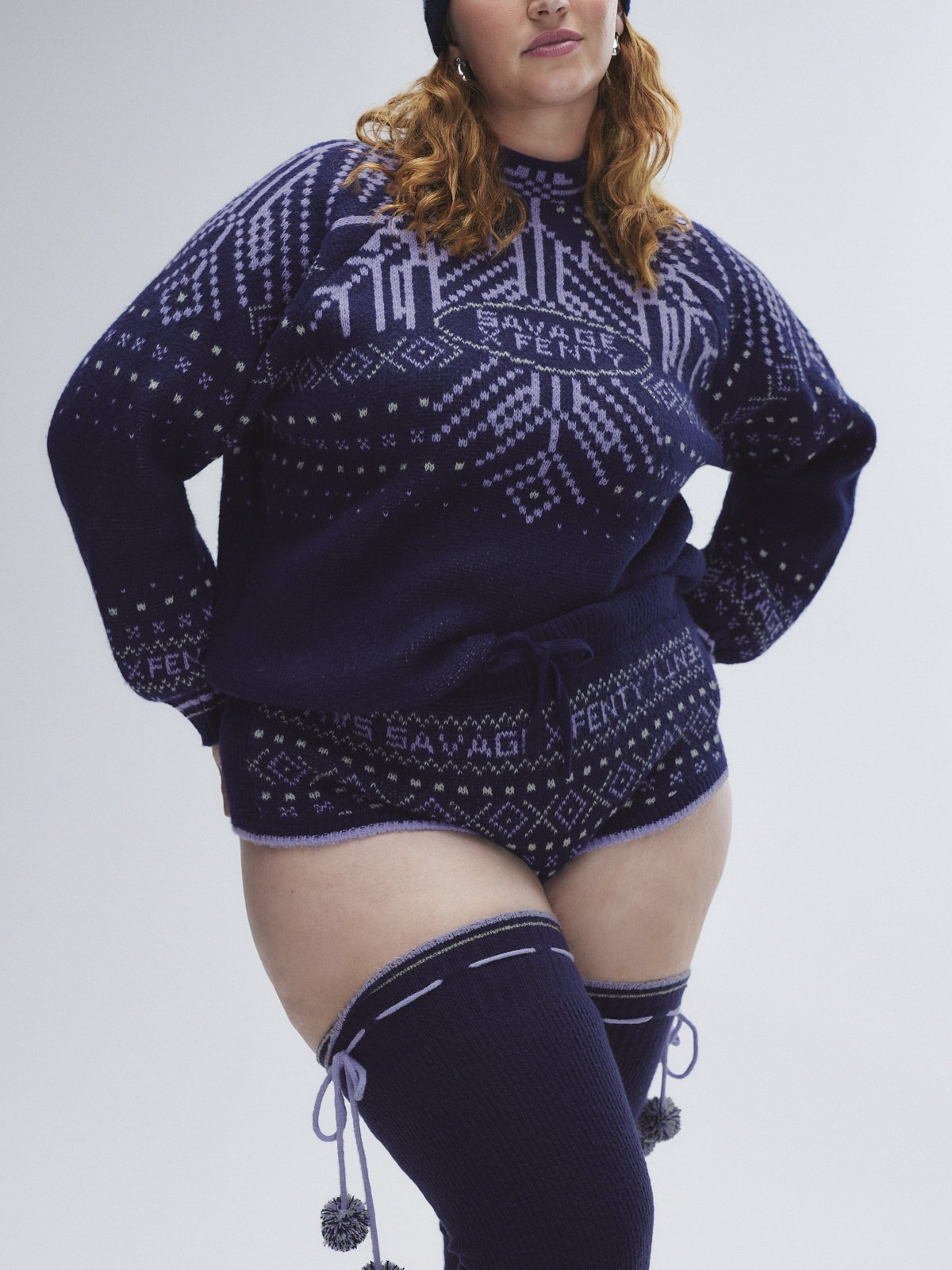 Frost Smitten Knit Booty Short