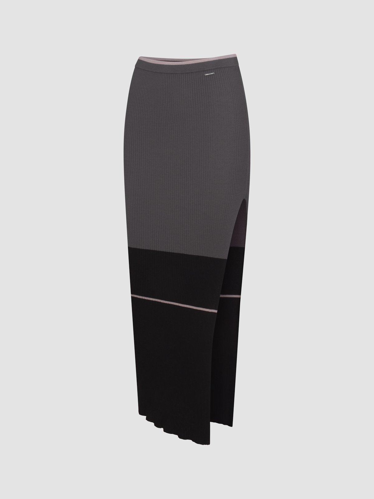 Featherweight Knit Slit Skirt