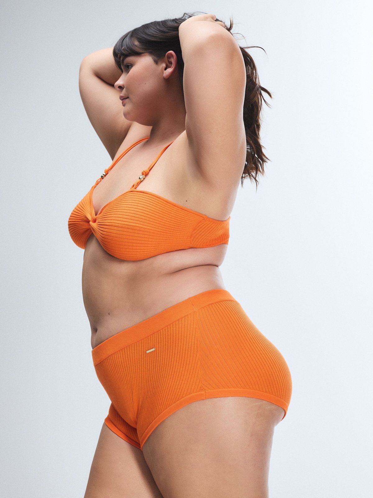 Featherweight Knit Booty Short