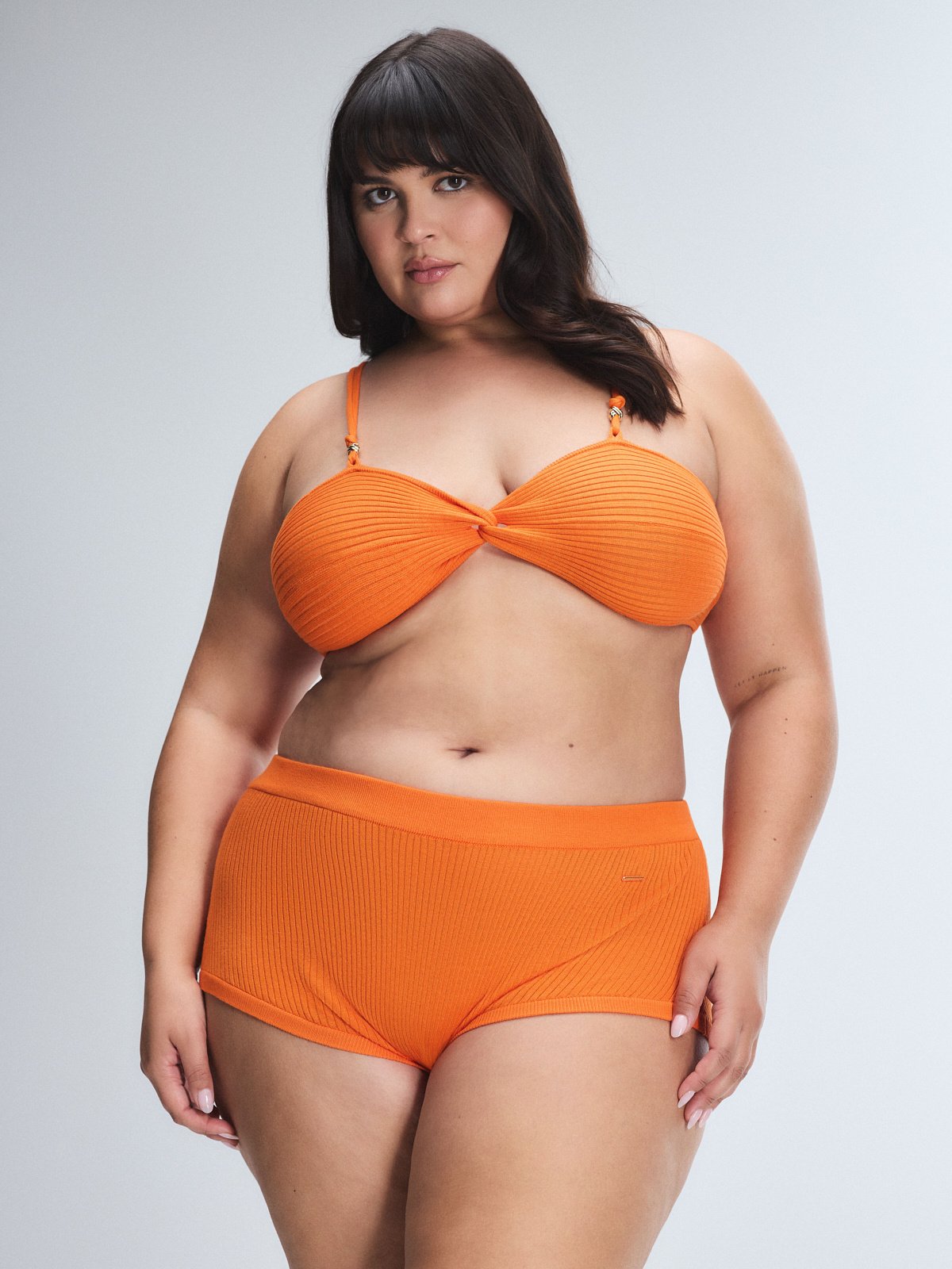 Featherweight Knit Booty Short