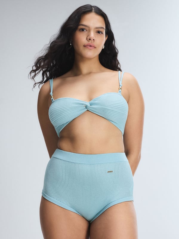 Featherweight Knit Booty Short
