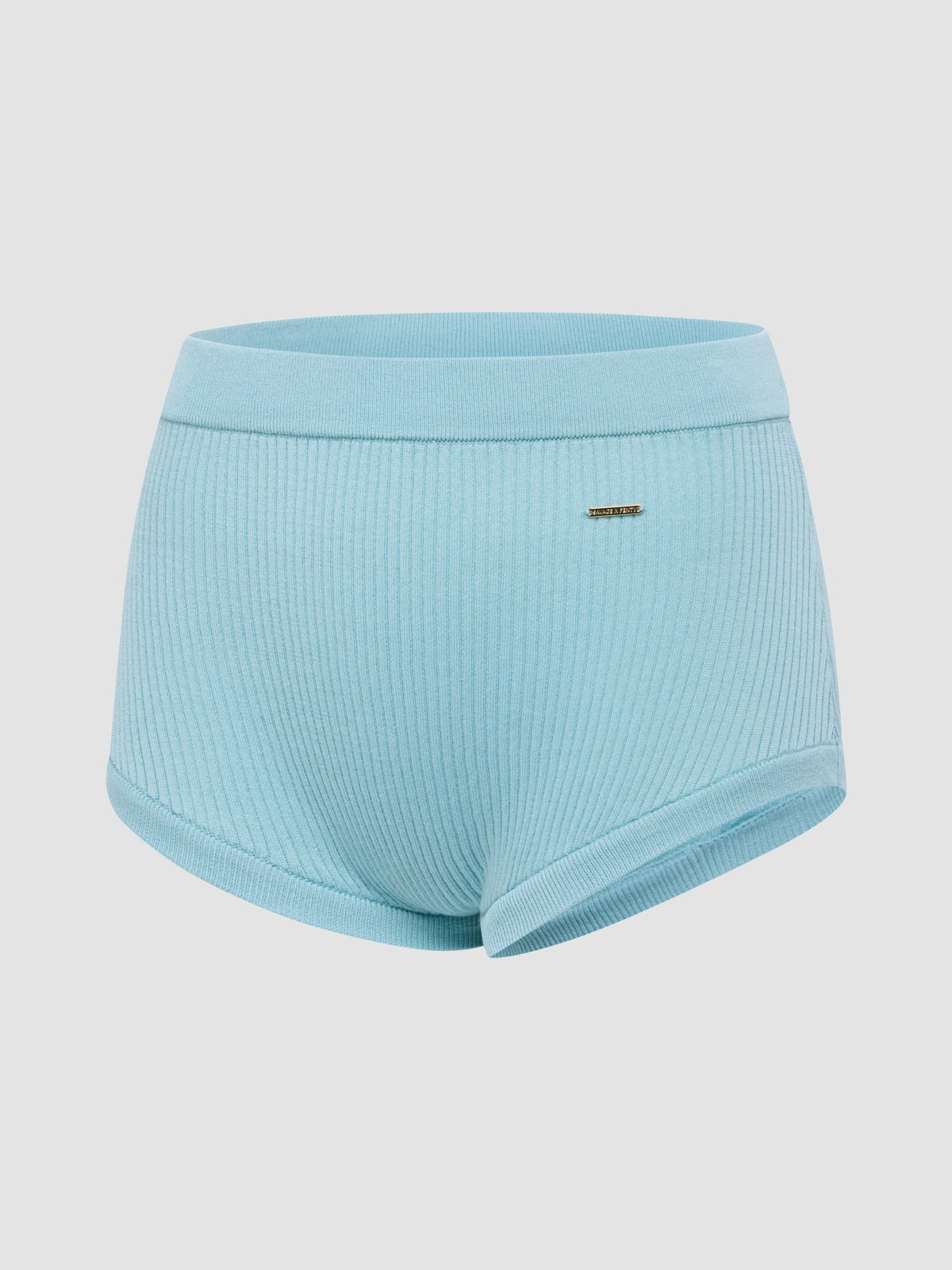 Featherweight Knit Booty Short in Blue | SAVAGE X FENTY