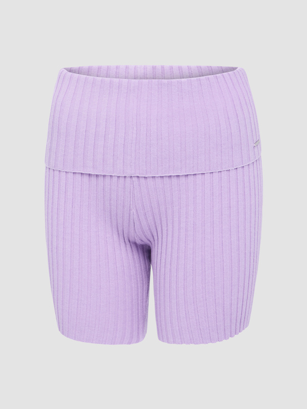 Très Soft Foldover Shorts in Purple | SAVAGE X FENTY