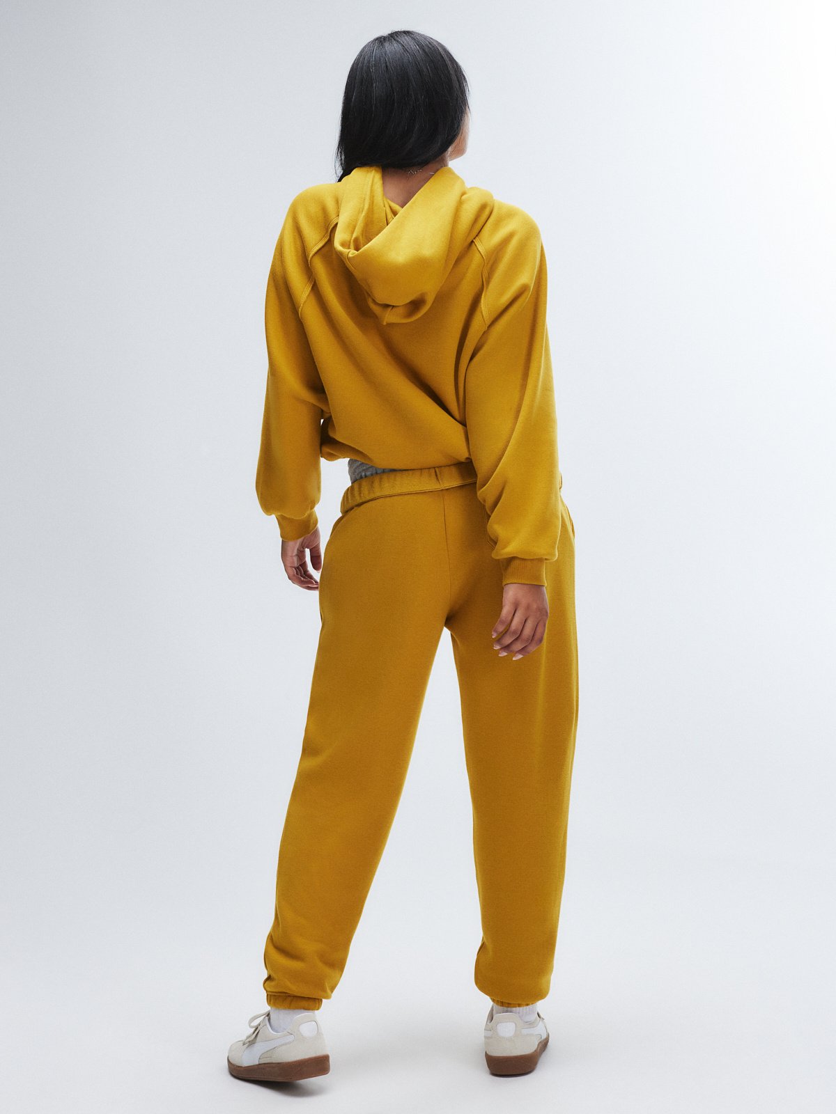 Essential Fleece Raglan Hoodie in Gold & Yellow | SAVAGE X FENTY