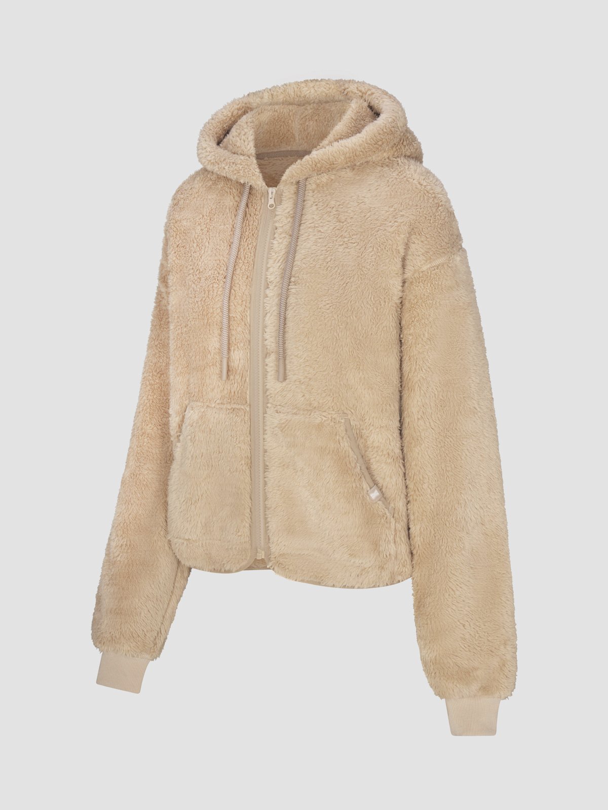 Undercover Softie Plush Teddy Zip-Up Hoodie