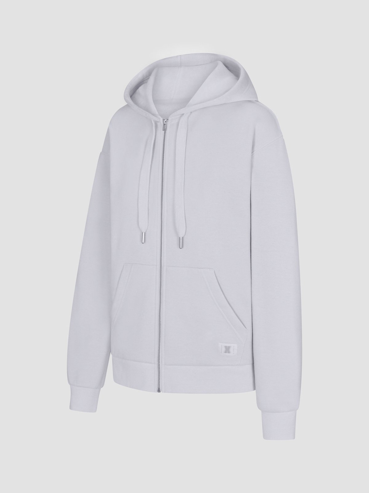 Essential Fleece Logo Graphic Zip-Up Hoodie