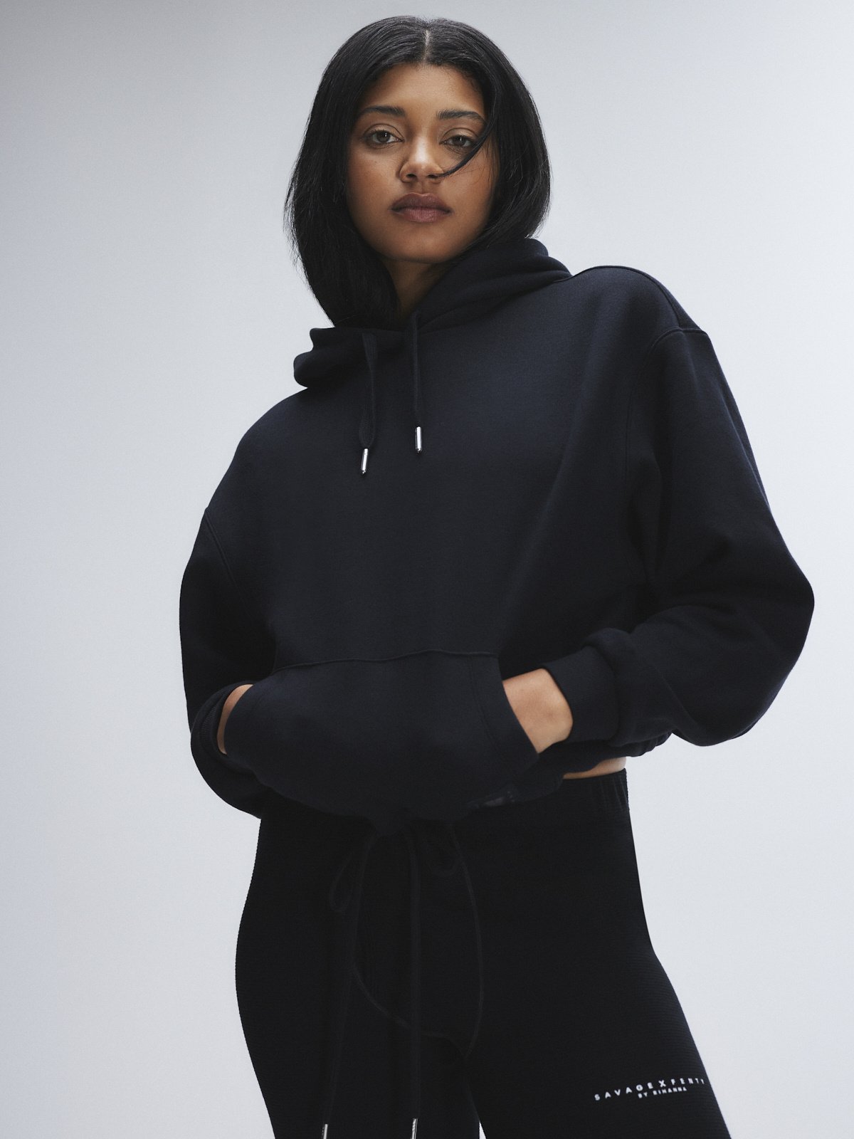 Essential Fleece Pullover Drawstring Hoodie