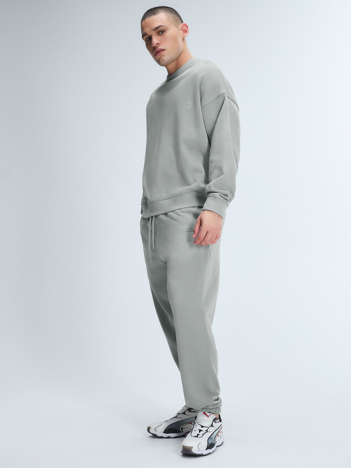 Fleece Crew Sweatshirt