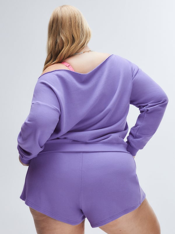 Weekender Terry Cut-Off Sweatshirt