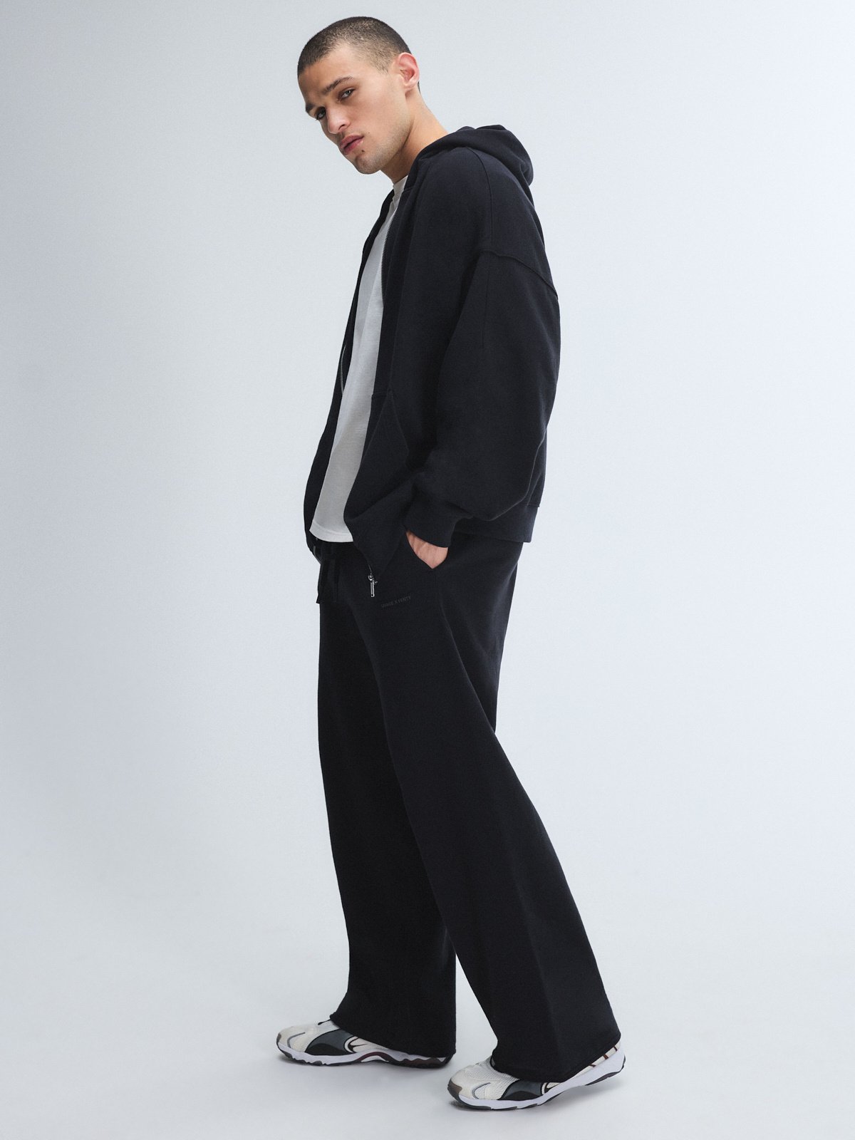 Terry Zip-Up Hoodie