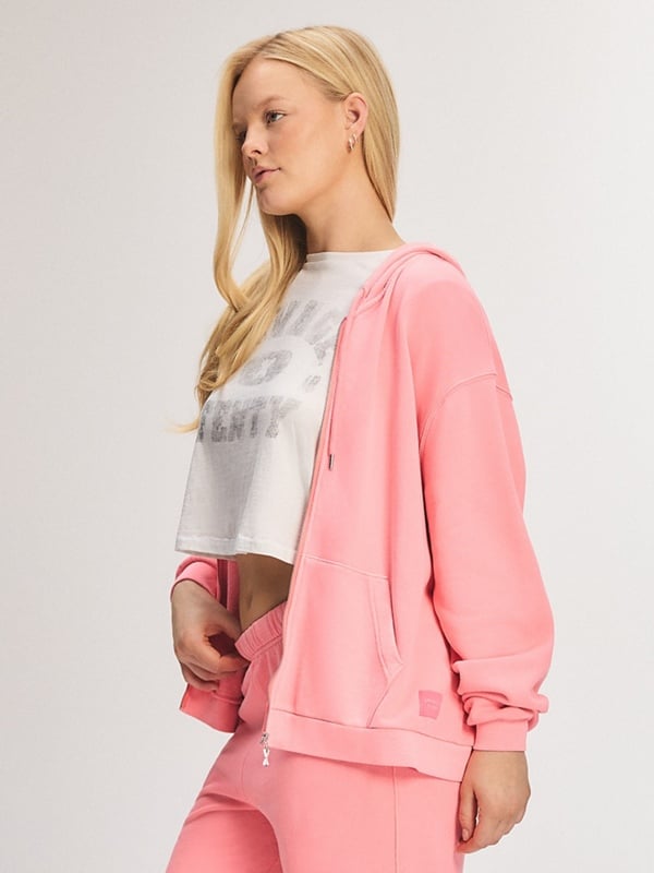Weekender Terry Washed Zip-Up Hoodie