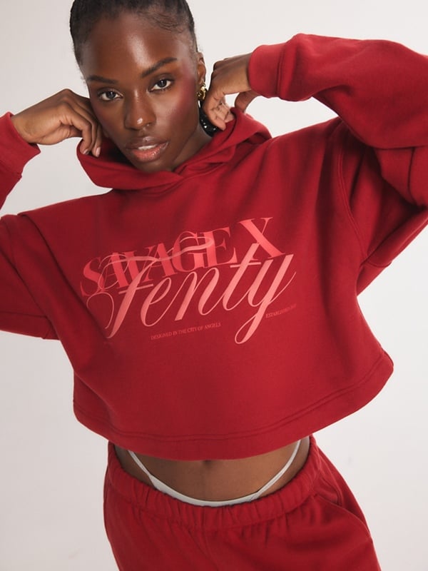 Weekender Fleece Cropped Hoodie