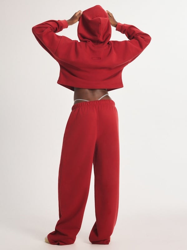 Weekender Fleece Cropped Hoodie