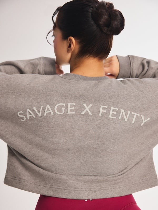 Weekender Fleece Cropped Sweatshirt