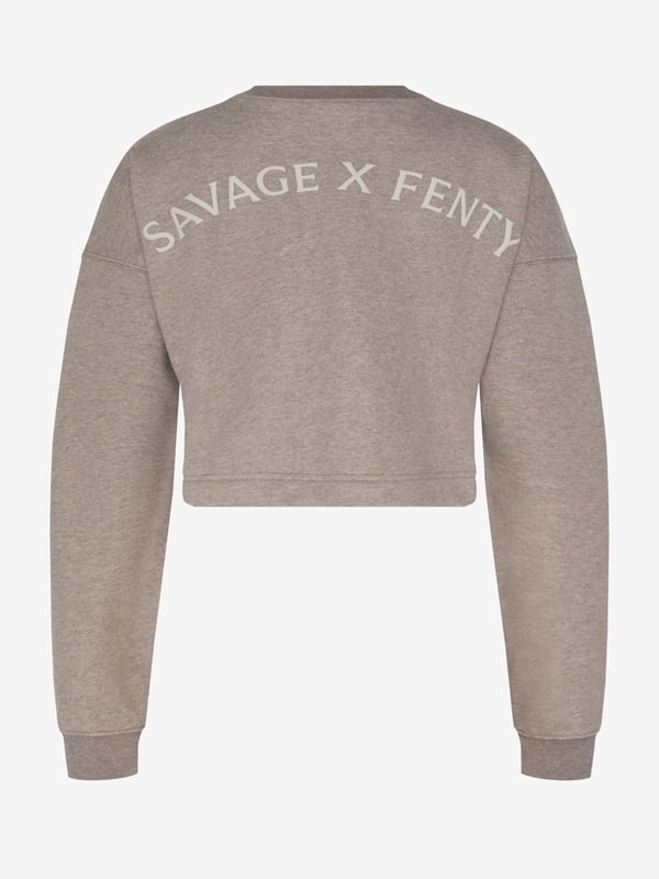 Weekender Fleece Cropped Sweatshirt