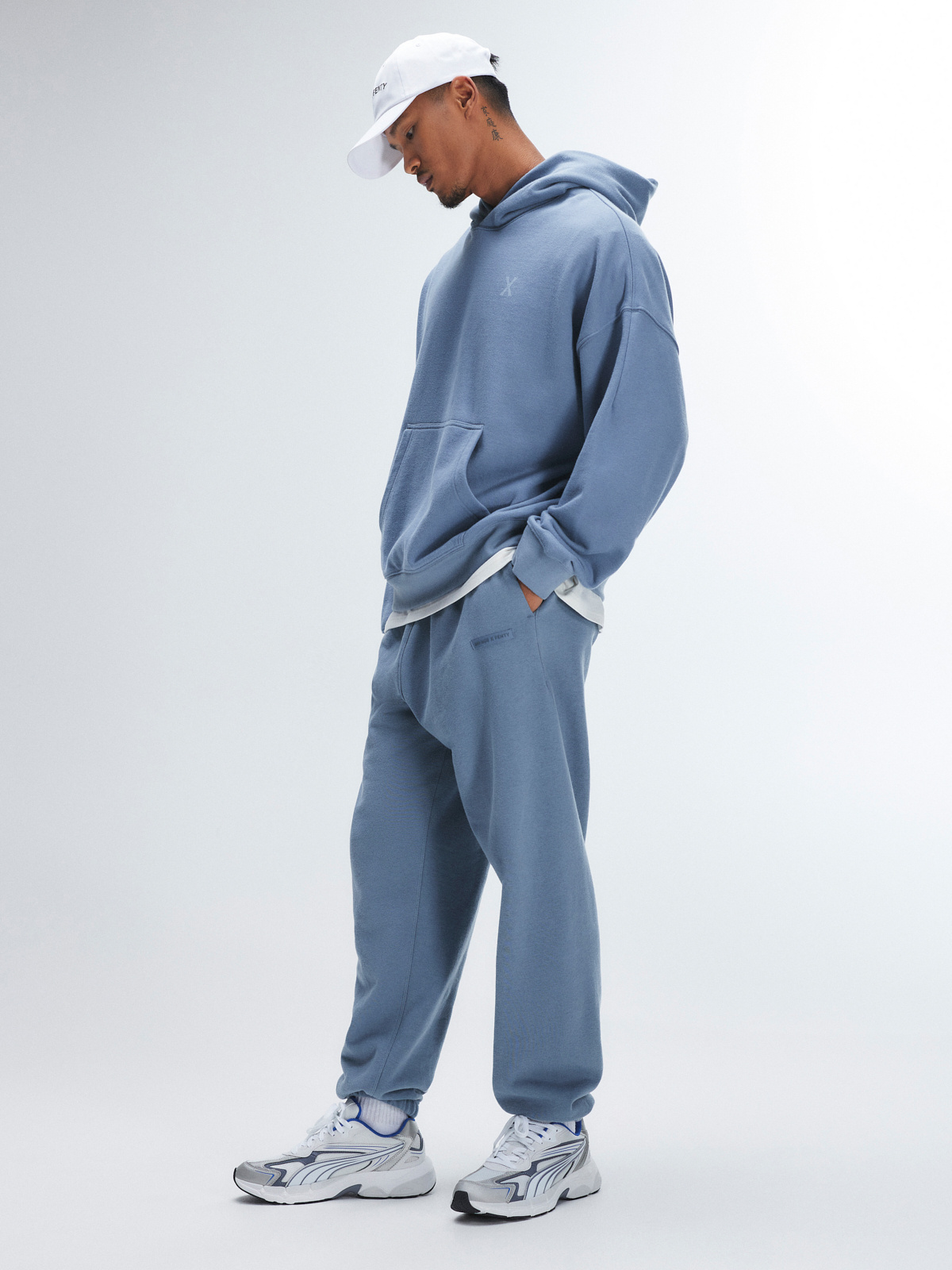 Fleece Jogger in Blue | SAVAGE X FENTY