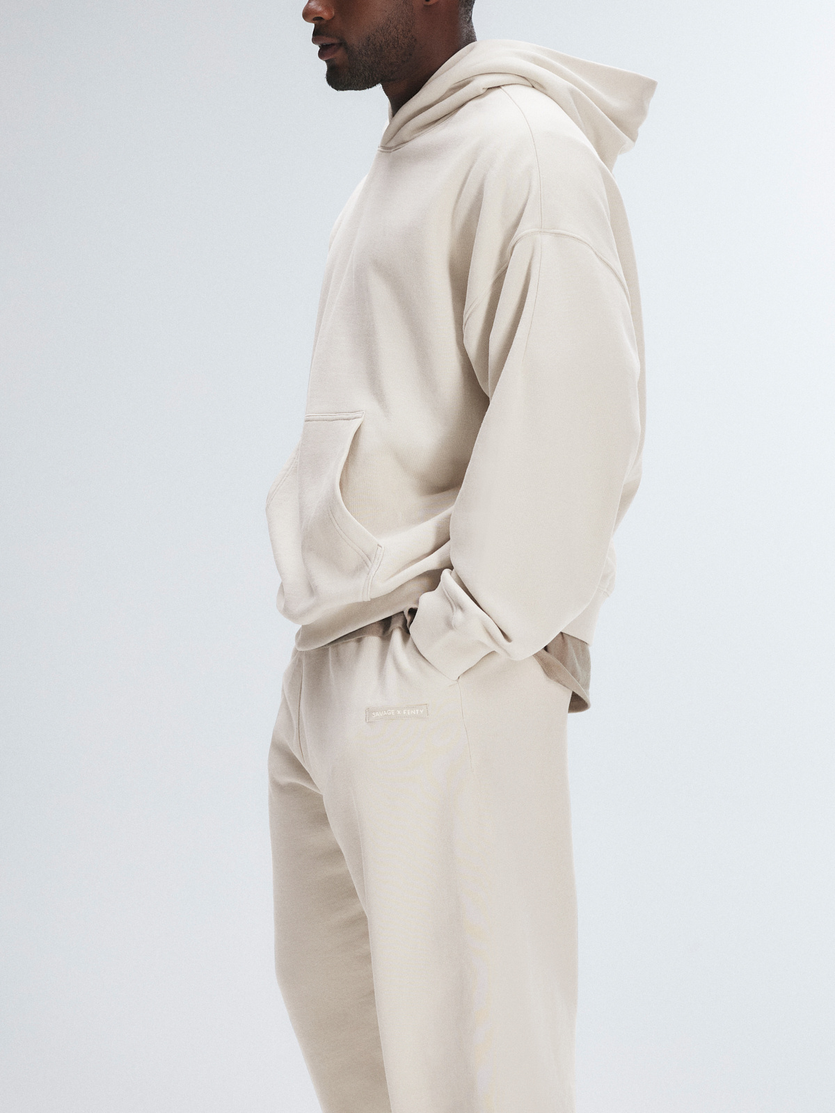 Fleece Jogger in Nude | SAVAGE X FENTY