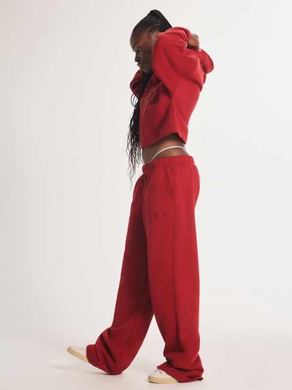 Weekender Fleece Wide-Leg Sweatpant