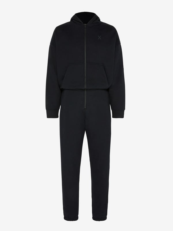 Hooded Fleece Jumpsuit
