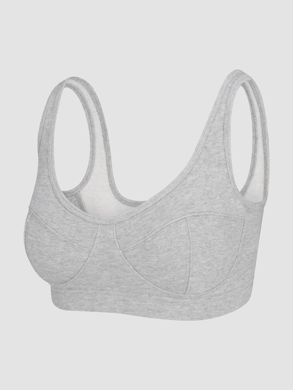 Weekender Terry Bralette in Grey | SAVAGE X FENTY