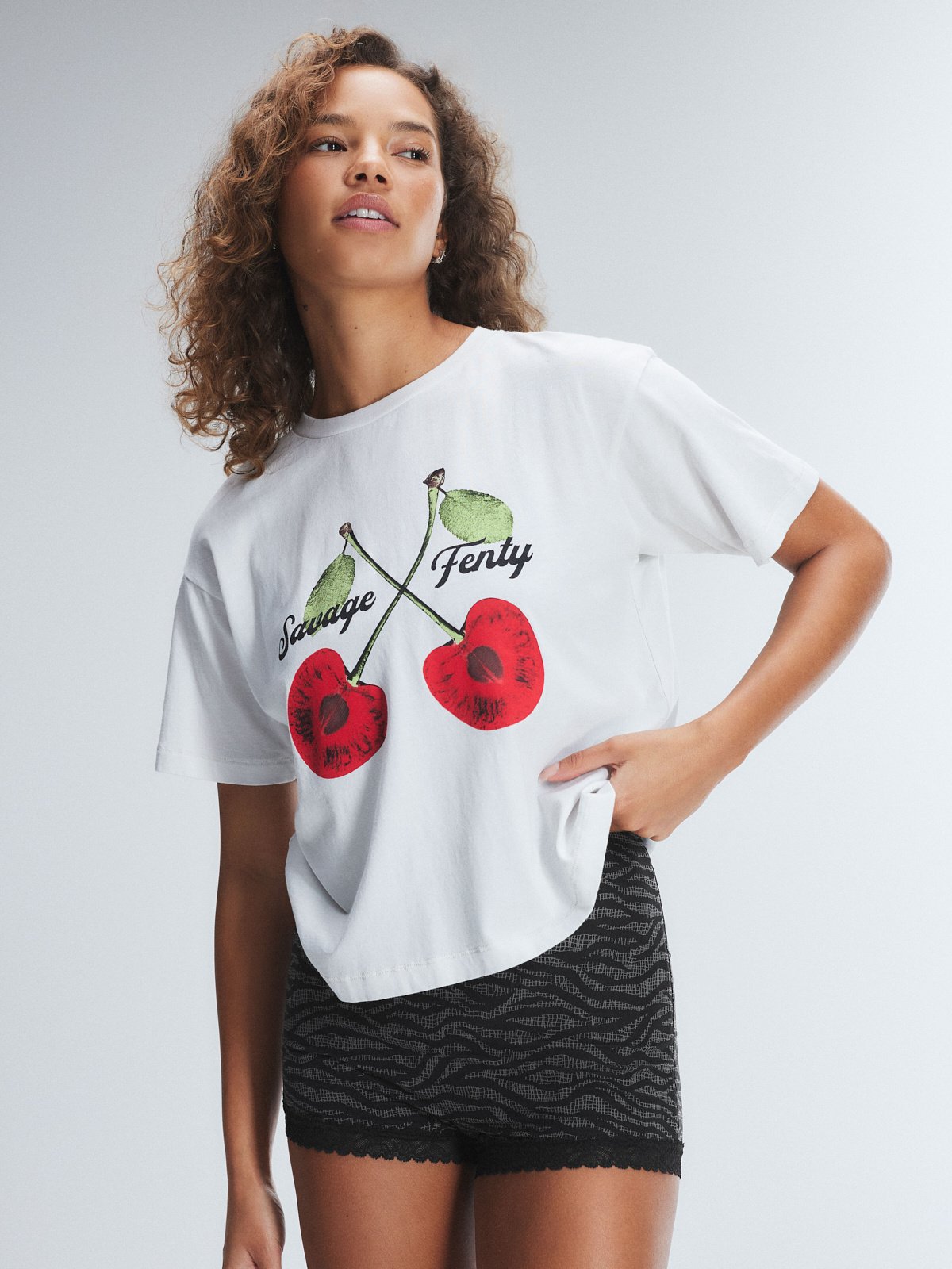 Weekender Jersey Shrunken Graphic Tee