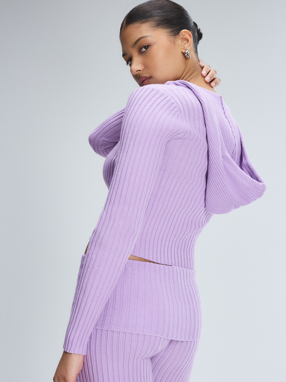 Très Soft Zip-Up Hoodie in Purple | SAVAGE X FENTY
