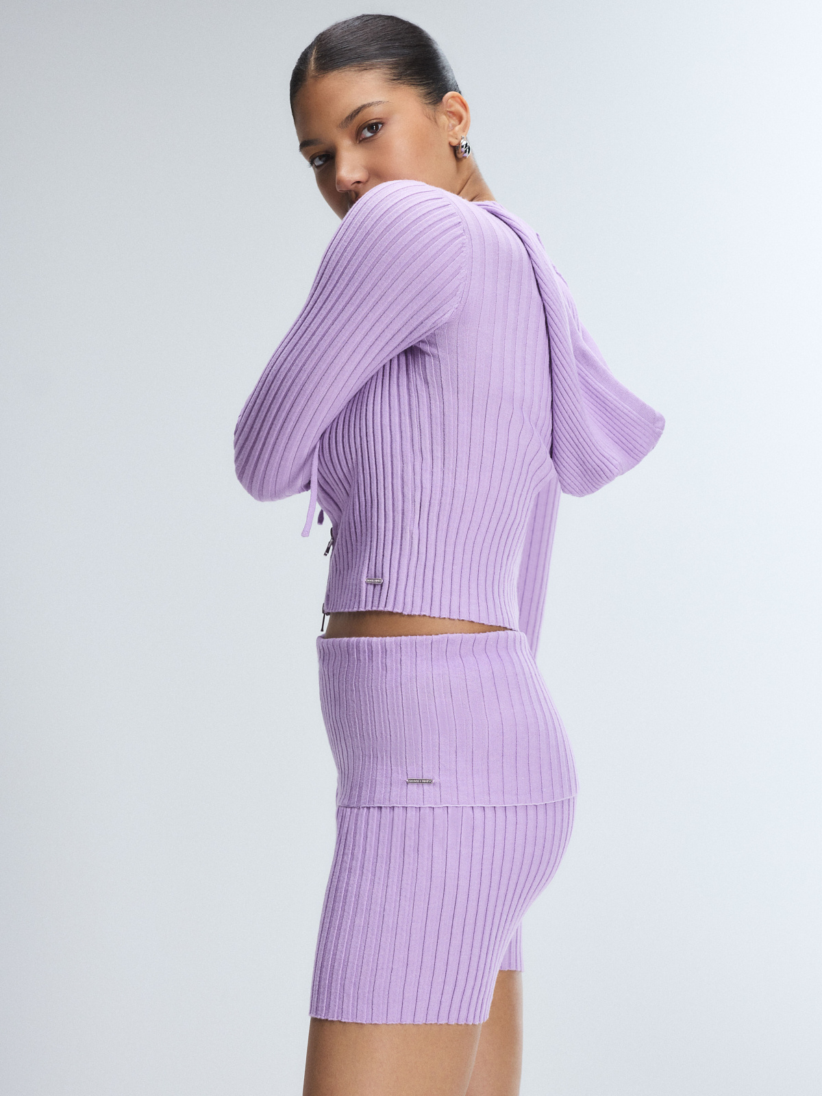 Très Soft Zip-Up Hoodie in Purple | SAVAGE X FENTY