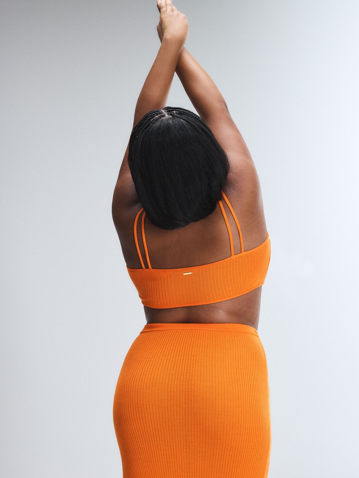 Featherweight Knit Twist Top