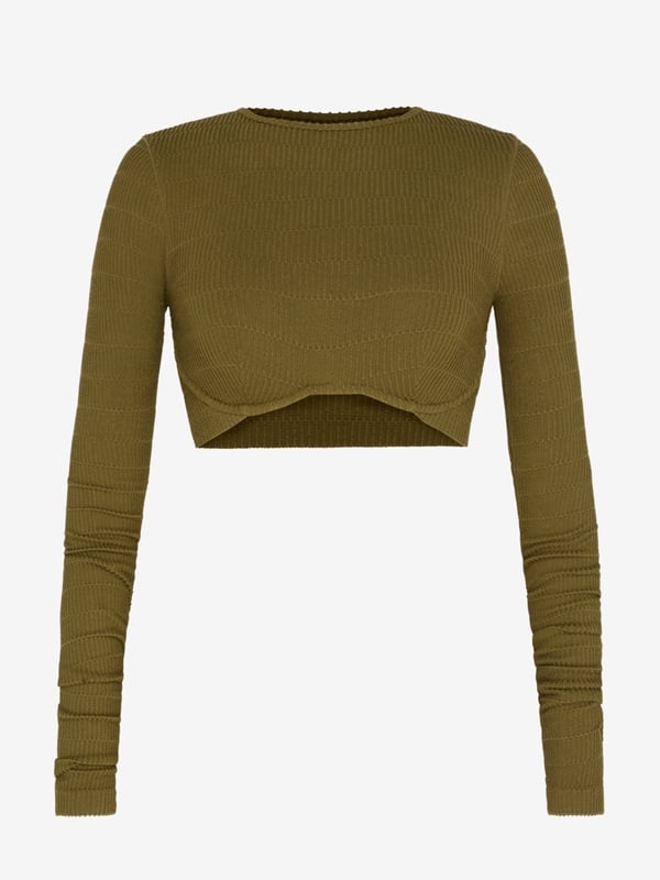 Frame Work Jacquard Underwire Top