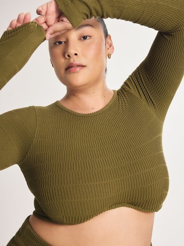 Frame Work Jacquard Underwire Top