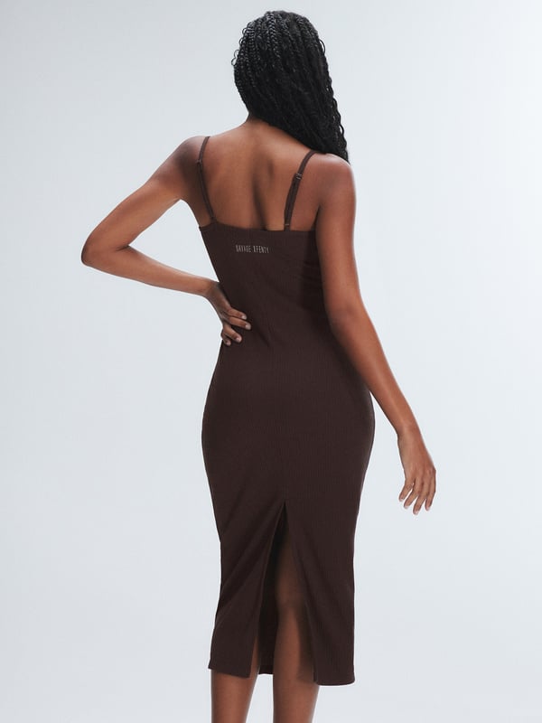 Essential Rib Midi Dress