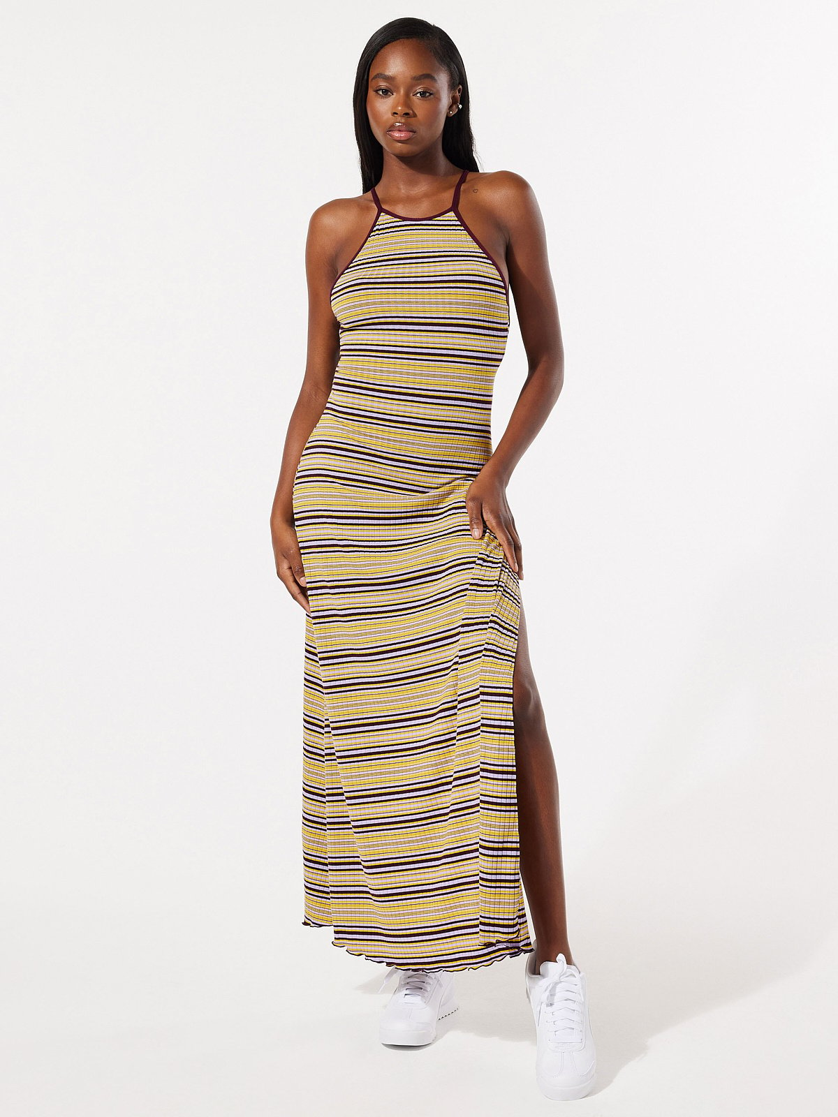 Thicc Rib Maxi Dress