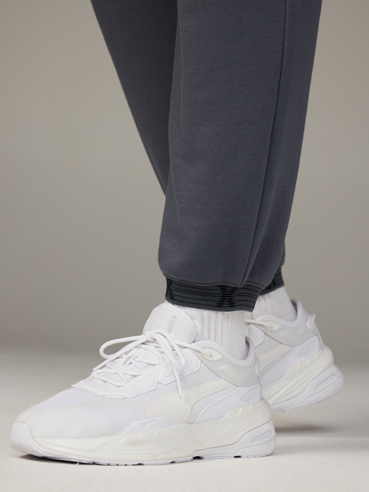 Essential Holographic Logo-Trim Jogger