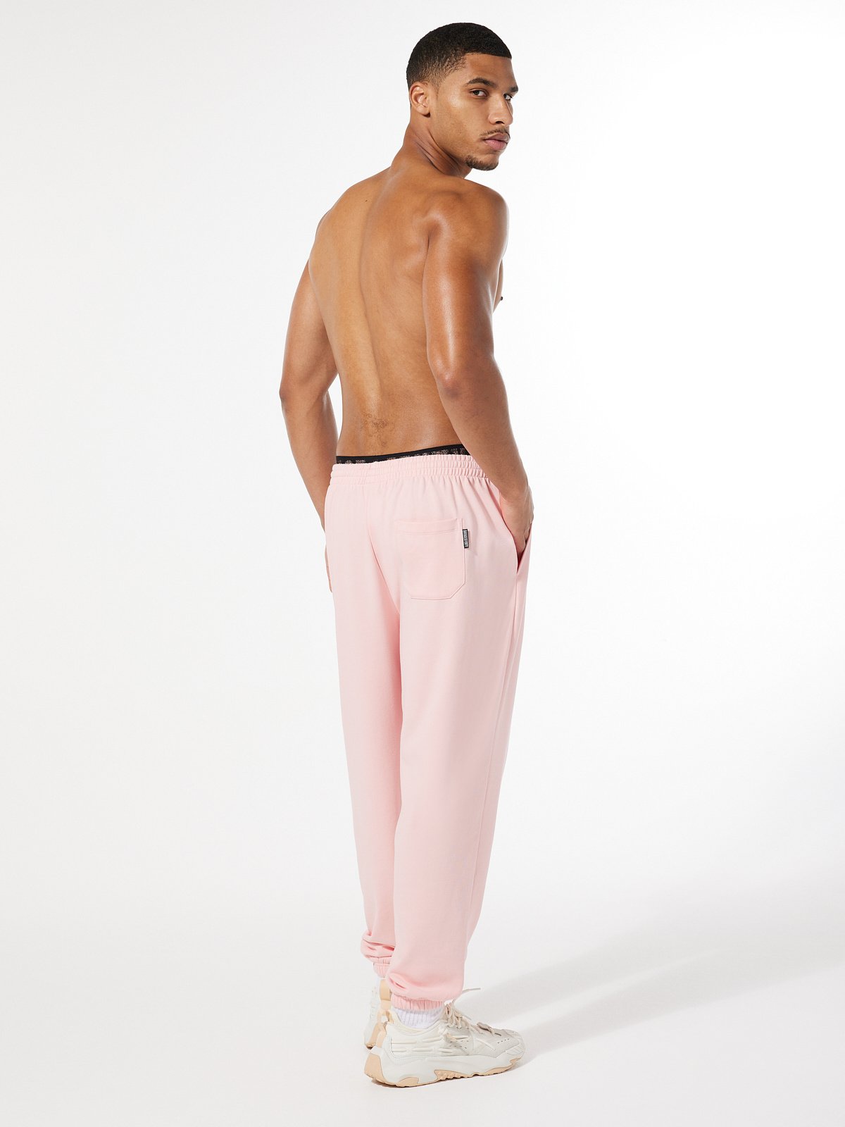 Essential Terry Scope Logo Classic Tracksuit Bottoms