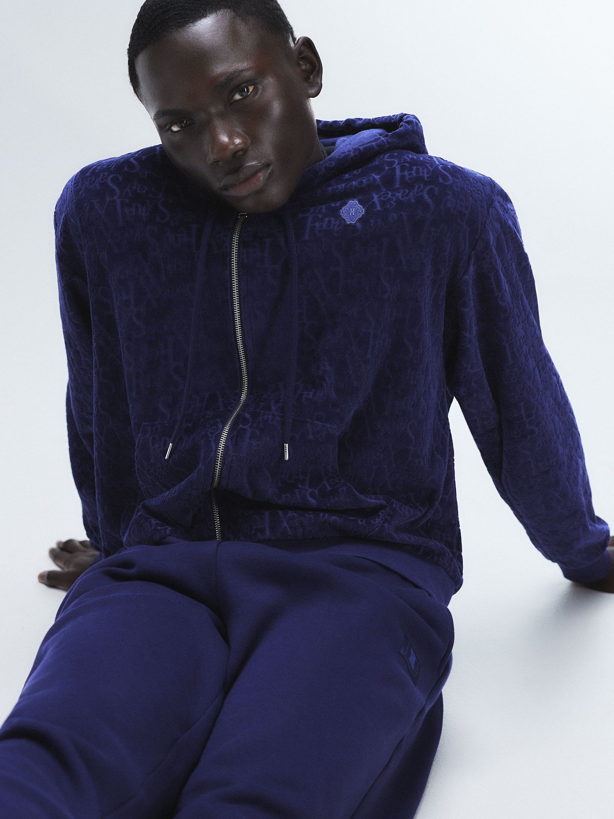 Essential Fleece Classic Sweatpant in Blue | SAVAGE X FENTY