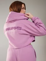 Xssential Cropped Hoodie with Logo