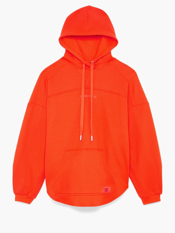 Xssential Oversized Hoodie With Logo in Orange & Red | SAVAGE X FENTY