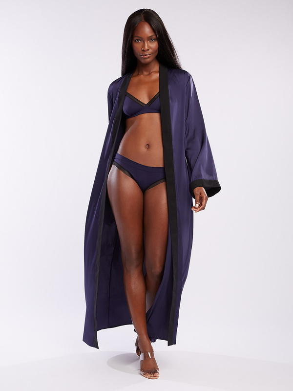 Maxi Robe in Blue | SAVAGE X FENTY 