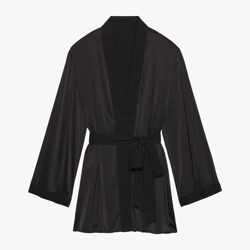 Short Robe In Black Savage X Fenty Uk United Kingdom