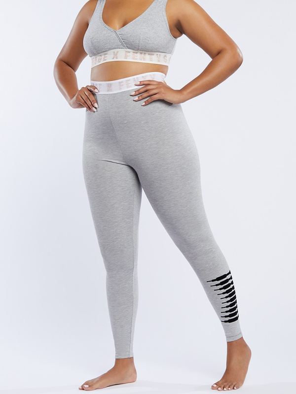 Forever Savage Legging In Grey Savage X Fenty