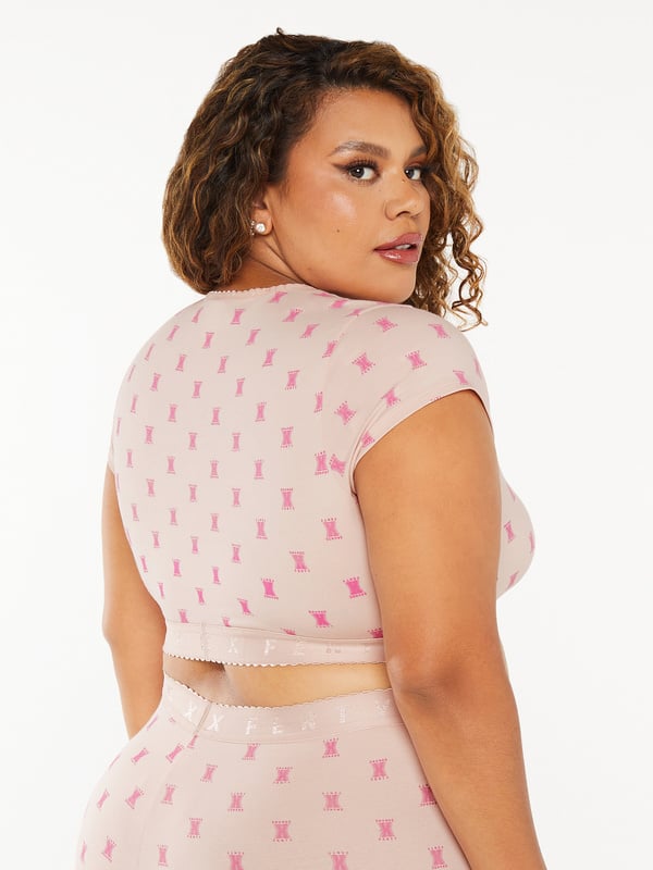 Savage X Cotton Jersey Crop Top