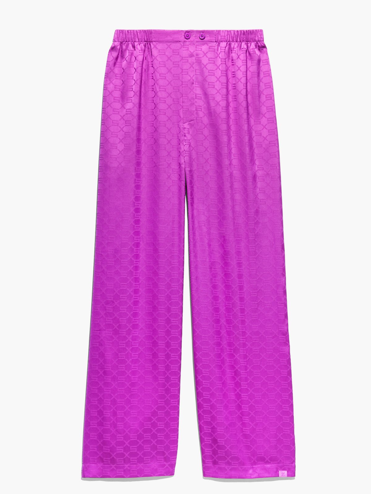 River Island Flared Trousers Purple Faux Leather | Lyst UK