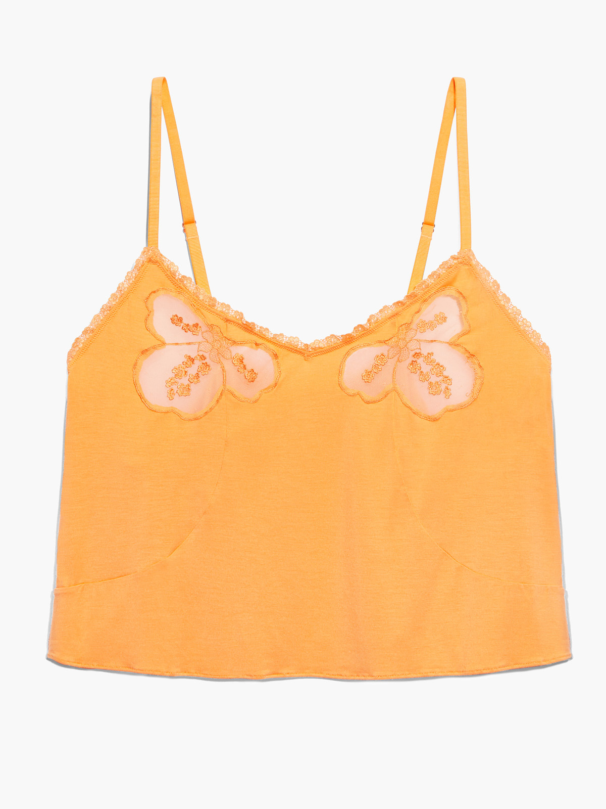 A Peek Behind the Lace Cami in Orange | SAVAGE X FENTY