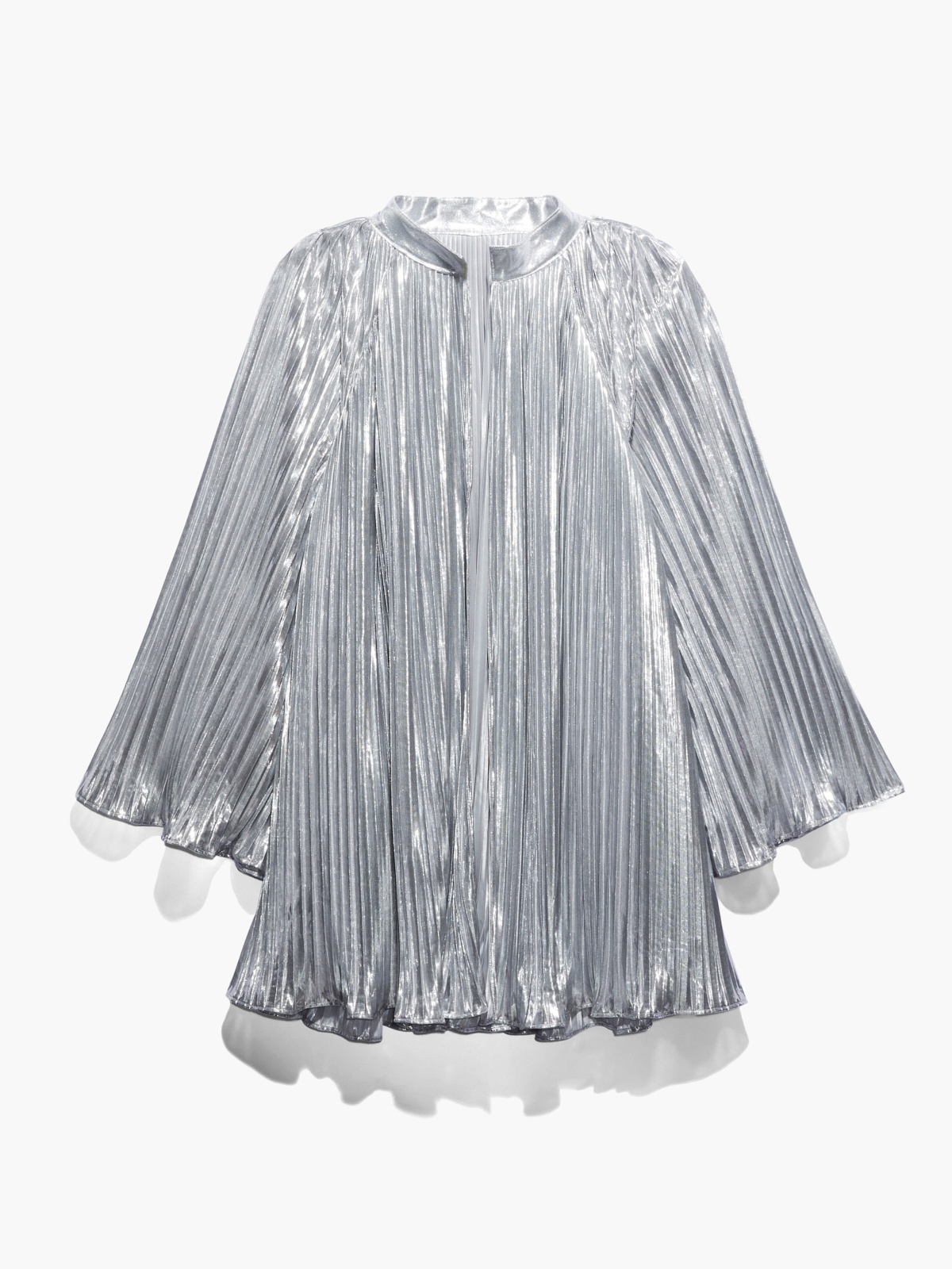 Pleated Lamé Bed Jacket