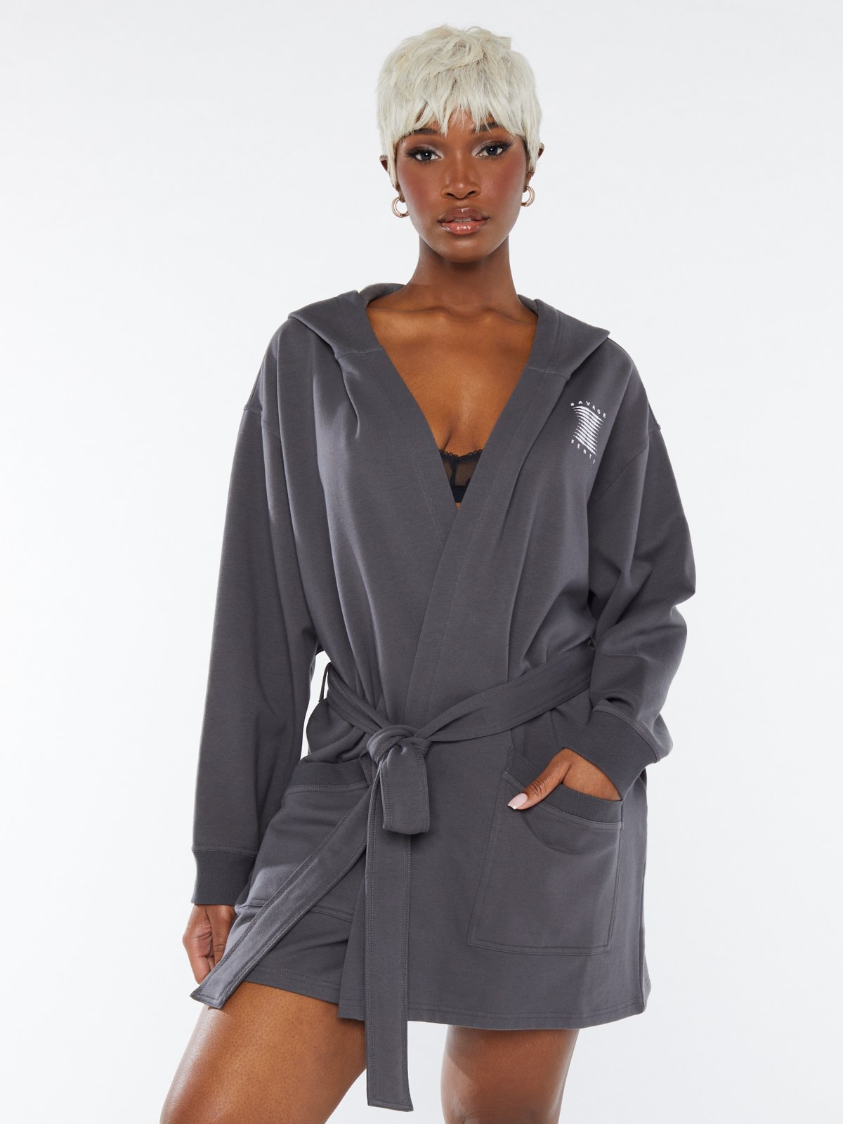 Forever Savage Showgirl Short Robe