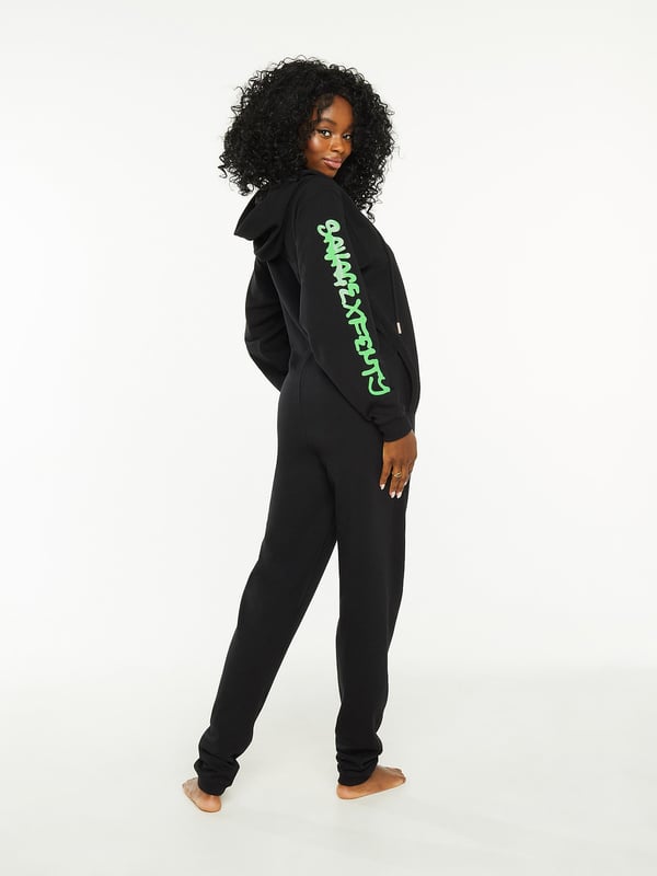 savage x fenty onesie pink