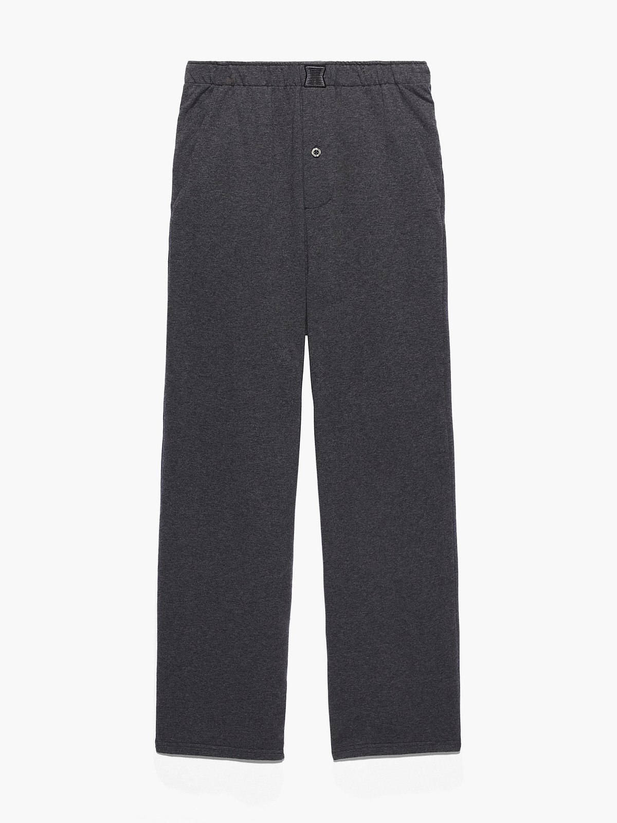 Savage X Fenty Mens Lounge Pants Gray Terry Heathered Pockets