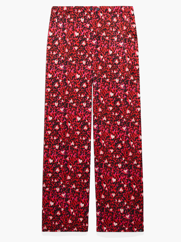 Savage X Satin Trousers in Multi & Red | SAVAGE X FENTY Netherlands