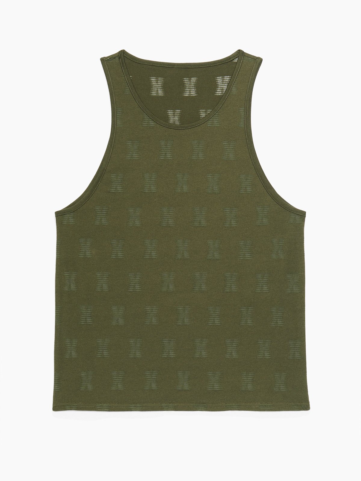 Logo X Sleep Tank in Green | SAVAGE X FENTY